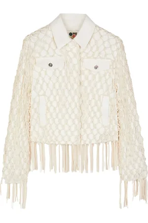 PORTS 1961 Weaving Inspried denim jacket