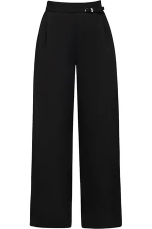 CHATS BY C.DAM Belted trousers