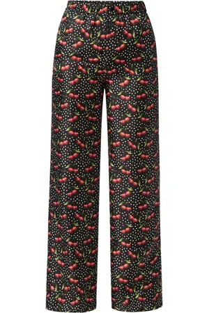 Philipp Plein Cherries straight-leg trousers