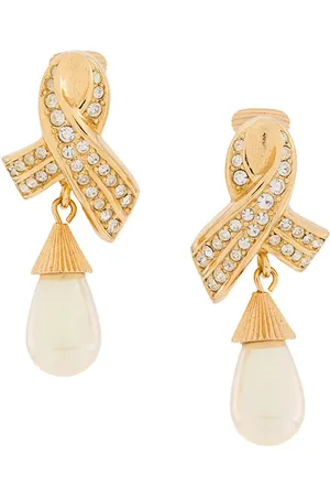 Dior 1980s clip-on earrings
