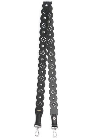 Maje Perforated flower-style strap