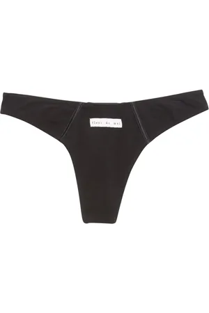 FLEUR DU MAL Logo-detail thong