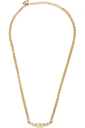 Dior 1990-2015 rhinestone-embellished necklace
