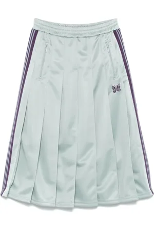 Pins & Needles Pleated track skirt
