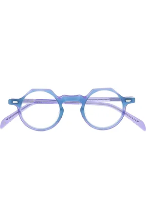 LESCA Yoga round frame glasses