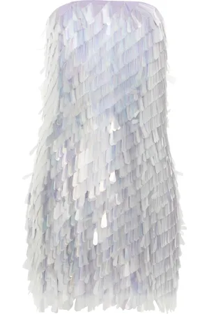 The Attico Paillette-embellished mini dress