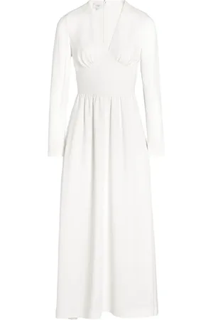 Giambattista Valli Crepe V-neck dress