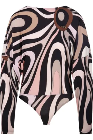 Puccini Marmo-print bodysuit