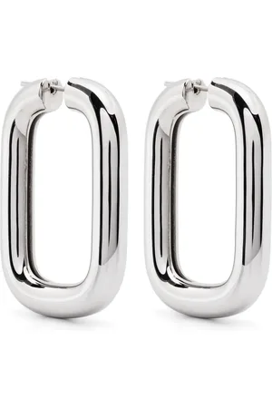 Jil Sander Sculted hoop earrings