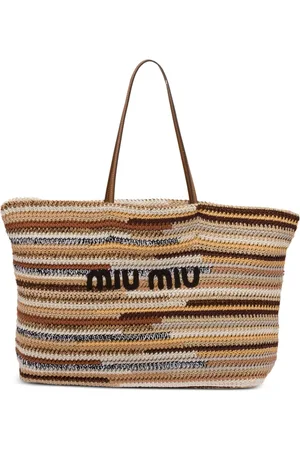 Miu Miu Crochet tote bag