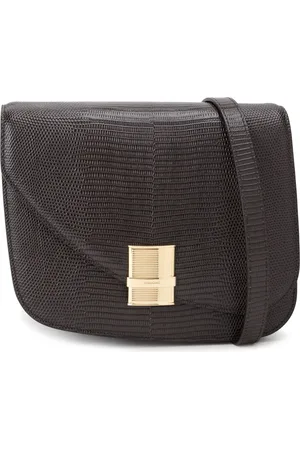 Salvatore Ferragamo Fiamma leather shoulder bag