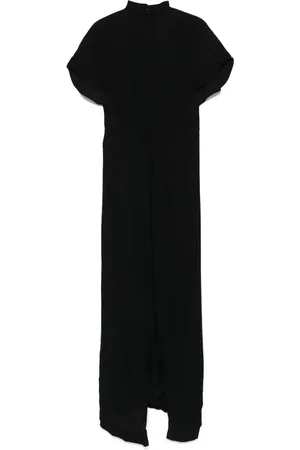 Nº21 Layered-design maxi dress