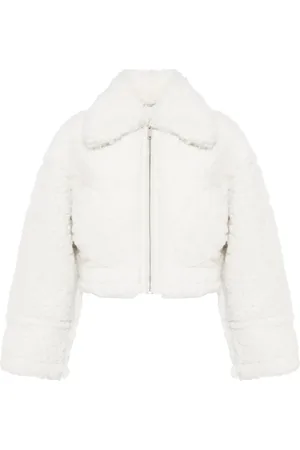 Halfboy Cropped shearling jacket
