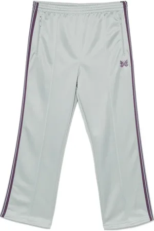 Pins & Needles Butterfly-embroidered track pants