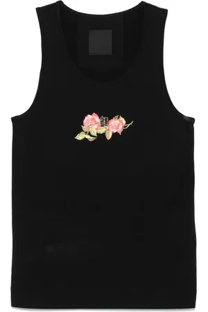 Givenchy Logo-plaque tank top