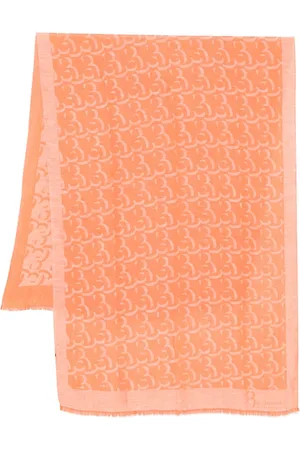 BILLIONAIRE Logo-print scarf