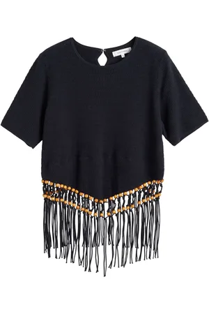 Chinti & Parker X Laura Whitmore beaded blouse