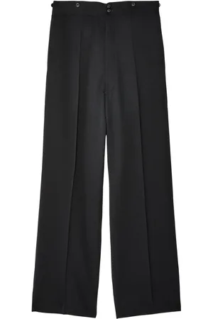 Maison Margiela Belted straight-leg trousers
