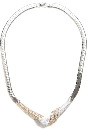 Dior 1995-2015 crystal-embellished necklace