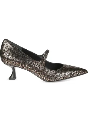 SERGIO LEVANTESI 50mm leather pumps