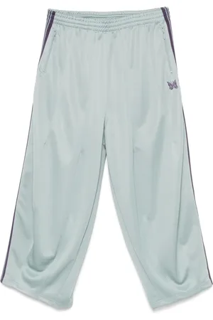 Pins & Needles Butterfly-embroidered track pants