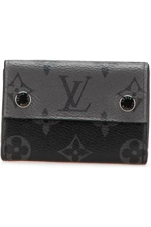 LOUIS VUITTON 2021 Monogram Eclipse Reverse Discovery Compact Wallet small wallets