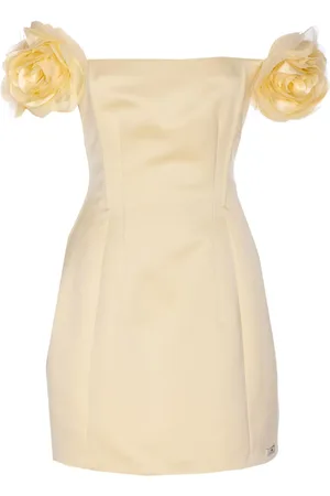 Elisabetta Franchi Floral-appliqué dress