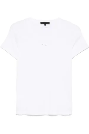 BARBARA BUI Ribbed jersey T-shirt