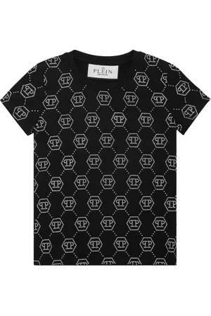 Philipp Plein Pure Monogram Strass T-shirt