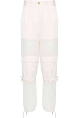 Pinko Georgette-crepe cargo trousers