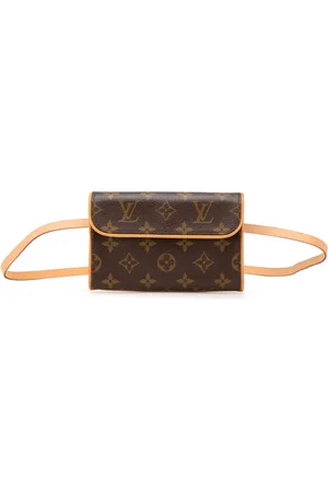 LOUIS VUITTON 2001 Monogram Pochette Florentine belt bag