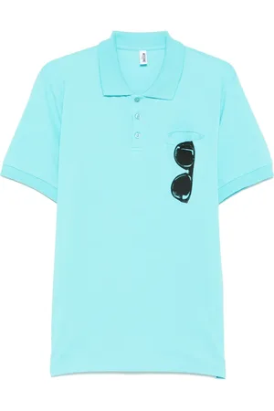 Moschino Print-detail polo shirt