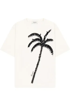 LANEUS Palm-print T-shirt