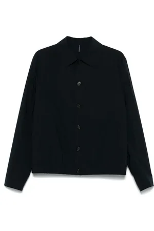 Incotex Elasticated-waist shirt jacket