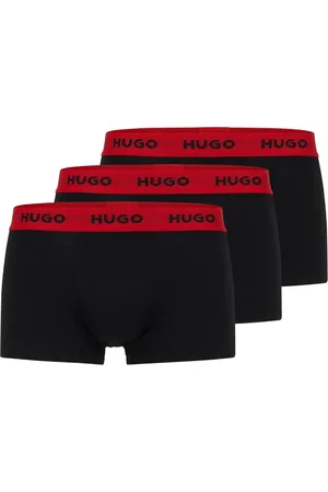 HUGO BOSS Logo-waistband boxers (pack of three)
