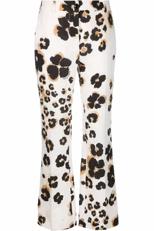 Moschino Leopard-print trousers