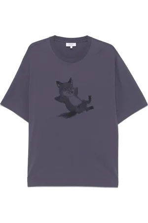 Maison Kitsuné Chillax-print T-shirt