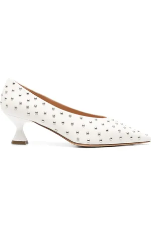 The Seller 55mm studded pumps