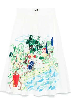 Mii Mona midi skirt