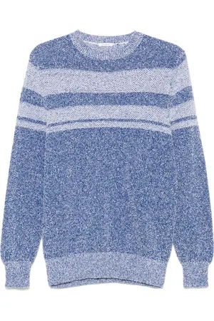 Malo Stripe-detailed sweater