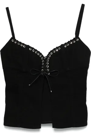 Ludovic De Saint Sernin New Eyelet Cleavage top