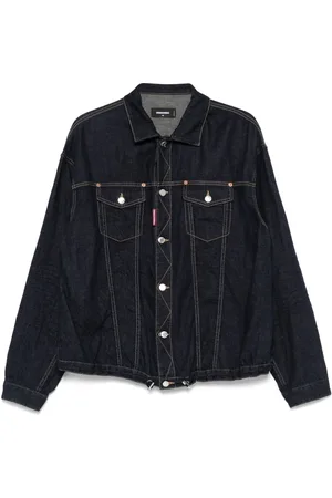 Dsquared2 Drawstring denim jacket