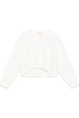 Elisabetta Franchi Logo-embroidered sweatshirt