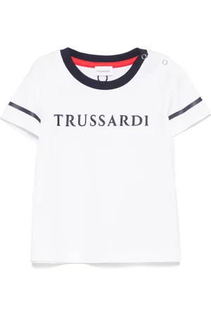 Trussardi Logo-embroidered T-shirt