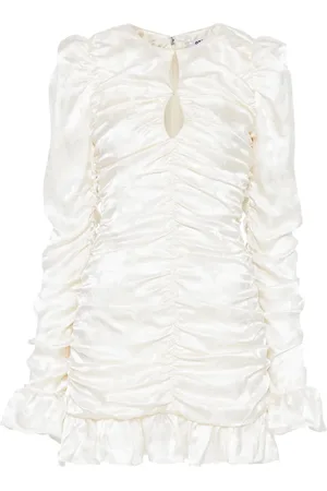 ROTATE Satin mini dress