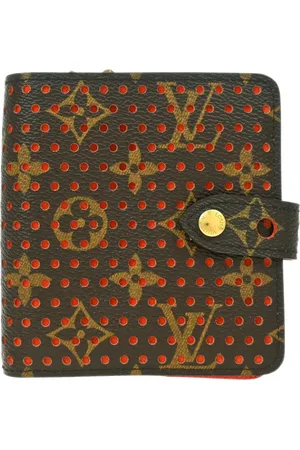 LOUIS VUITTON 2006 Monogram Perfo compact zip wallet
