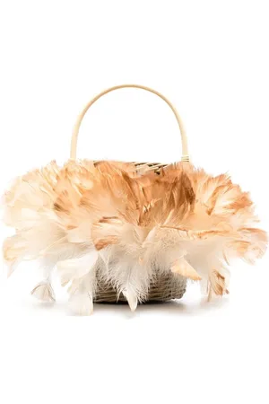 Gatti Jasmine feather-embellished bag