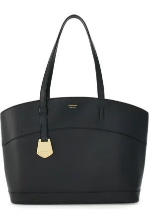 Salvatore Ferragamo Charming logo-print tote bag