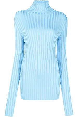GALVAN Rhea roll-neck ribbed knit jumper