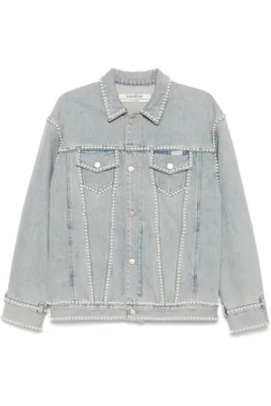 KIMHEKIM Pearl-embellished denim jacket
